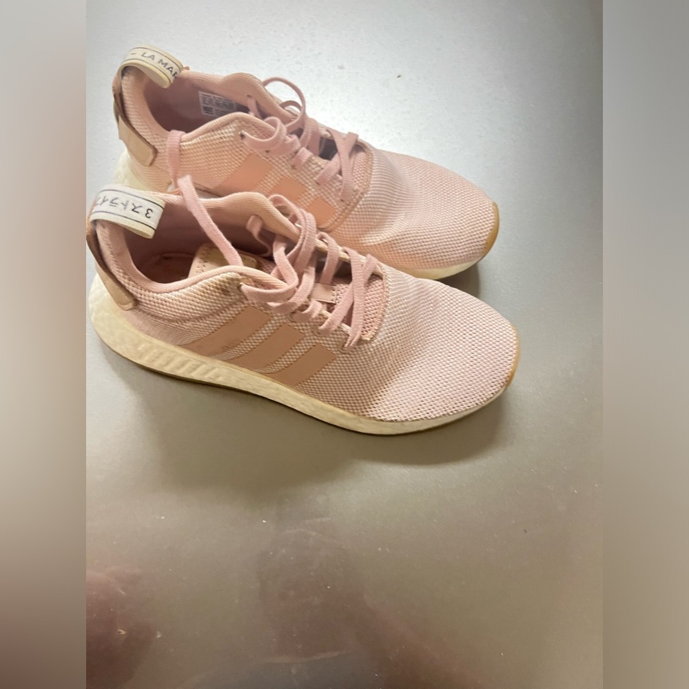 NMD pink no box size 8 girls
